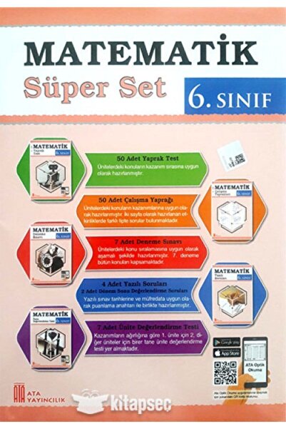 Ata Yayıncılık 6. Sınıf Matematik Süper Set