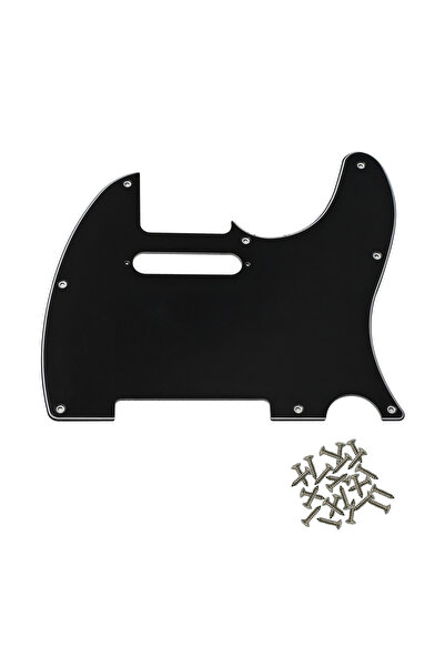 Choice7 Black 3ply PHRILAM 8 Hole TL Electric Guitar Guard, Enhance Guitar To...