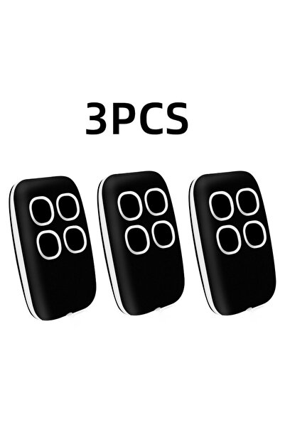 Choice19 White-3PCS 433-868MHz Multi-Frequency Copy Code Garage Door Remote C...