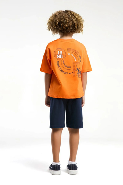 U.S. Polo Assn. بدلة للأولاد مرخصة من US Polo ASSN للأعمار من 4 إلى 15 عامًا ...