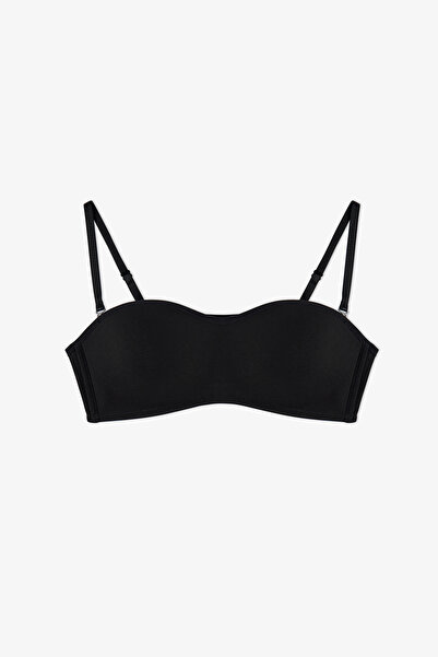 Penti Black Girls' Balconette Cotton Bra