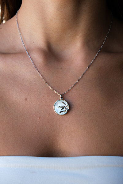 Serenite Collection Mirror Steel Necklace