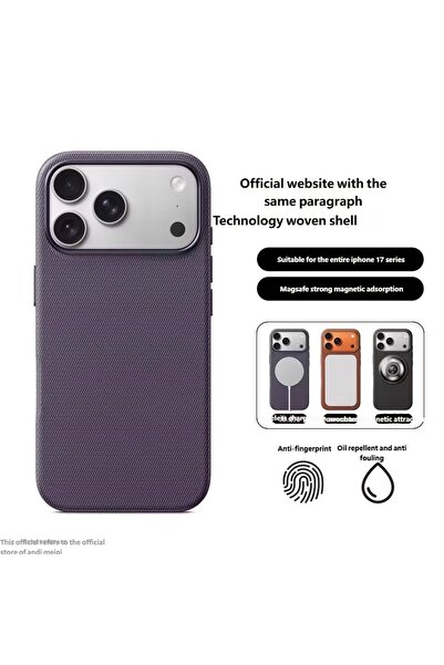 Choice83 iPhone 16 Pro Max purple New Technology Fabric Magnetic Phone Case I...