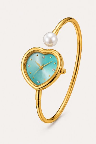Reddington Women's Pearl Model Women's Wristwatch Bracelet