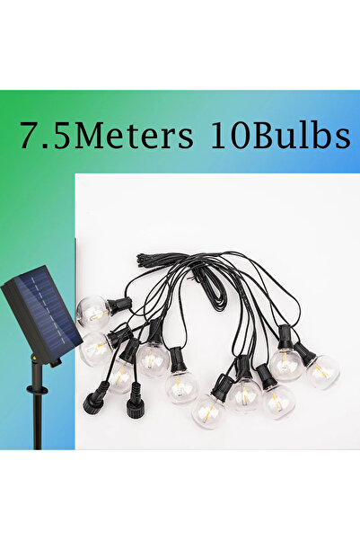 Choice 7.5Meters 10Bulbs Outdoor G40 LED String Lights Waterproof Connectable...