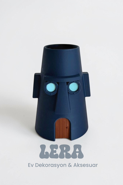 Decolera Set de 2 cu design Spongebob & Squidward (Dozator de săpun lichid și Organizator pentru perii de bucătărie și baie)