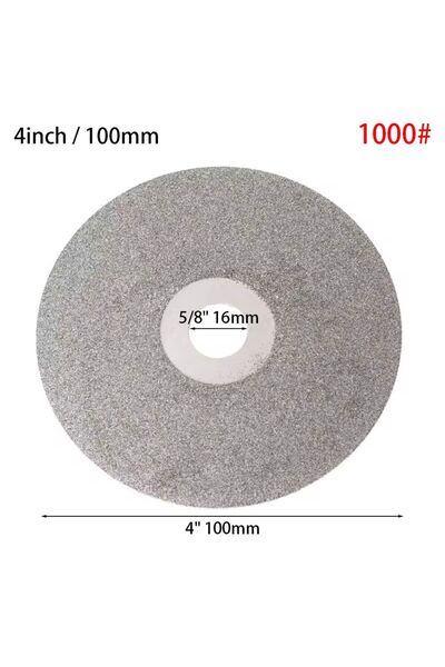 Choice4 1000 grits 1Pcs Diamond Coated Diamond Grinding Disc 4inch 100mm Abra...