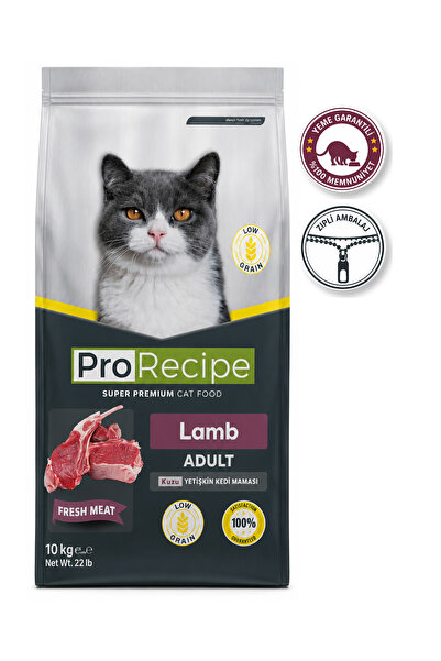 Prorecipe Super Premium Lamb Adult – Düşük Tahıllı Kuzu Etli Yetişkin Kedi Ma...