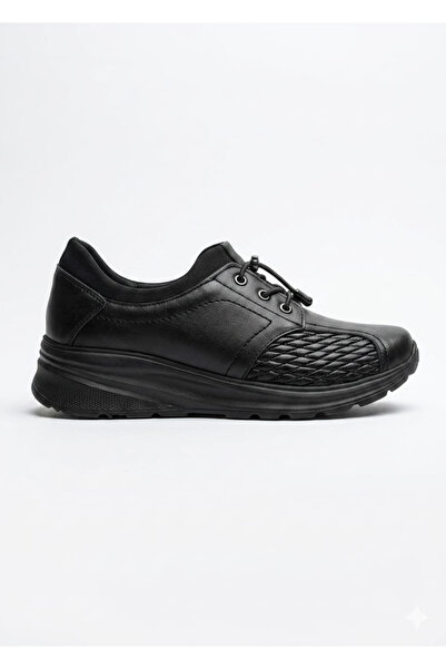 De Scario Moritto 57-K Orthopedic Genuine Leather Women's Shoes Black