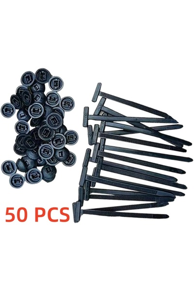 Choice1 50 قطعة (500/10 قطع) رباط كابل نايلون عالمي شديد التحمل ذاتي القفل، ح...
