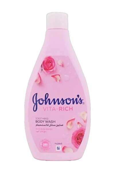 Johnson Johnson's Vita Rich Rose Water Shower Gel 400ml