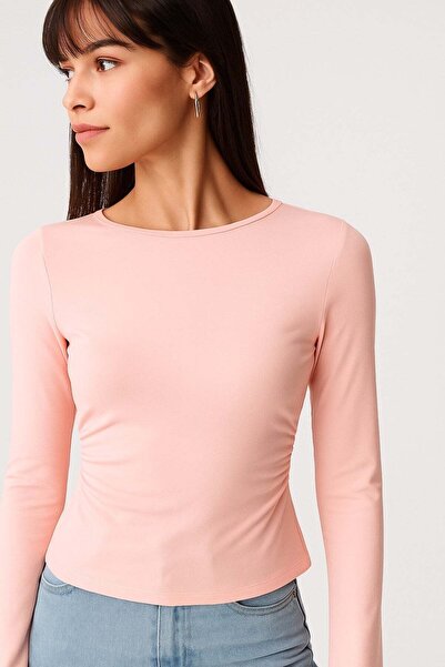 HAKKE Bell Sleeve Basic Bluz