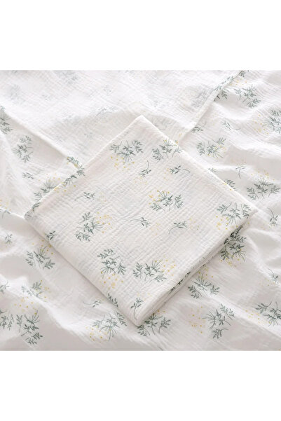 Choice5 100x100cm Little Daisy Newborn Baby Cotton Blanket Summer Bedding Bab...