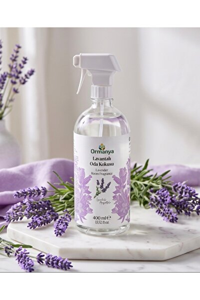 ORMANYA Lavantalı Oda Kokusu - 400 ml (BİTKİNİN ÖZSUYUNDAN ÜRETİLMİŞTİR.)