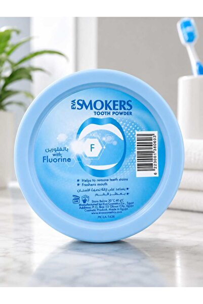 EVA Eva Smokers Fluorine Dental Cleaning Powder - 40g