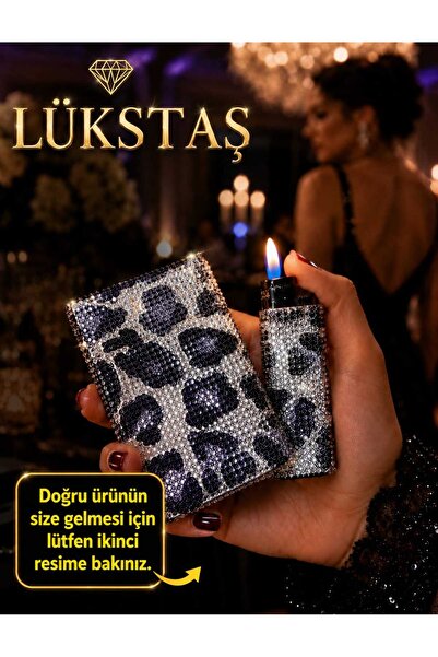 Lüks Taş TAŞLI KUTU ÇAKMAK [ KISA ]