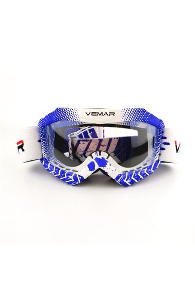 Choice White-blue 2020 Professional Children Motocross Goggles Kids Motorcycl...
