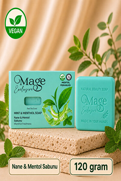Mage Cosmetics Mint & Menthol Soap Mage Exclusive Series 120 Gram 1 Piece Soap