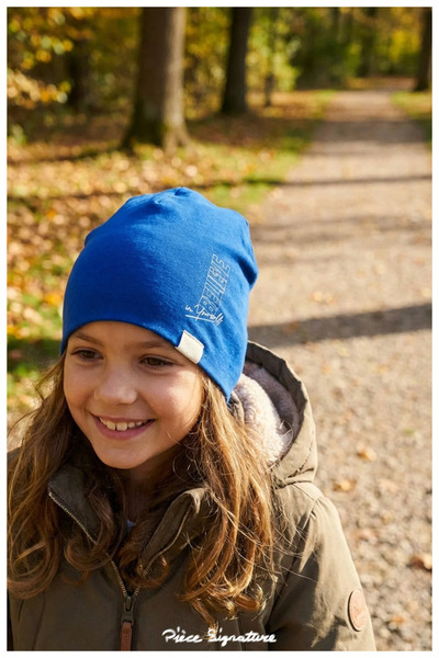 PIECE SIGNATURE 100% Cotton Double Layer Combed Cotton Beret for Teenagers Ag...