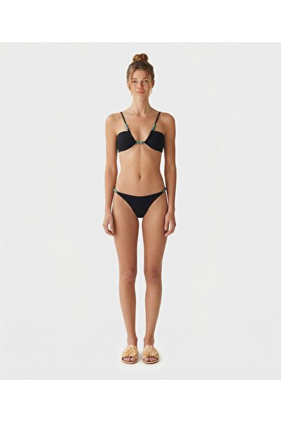 Yargıcı Straplez Bikini Üst