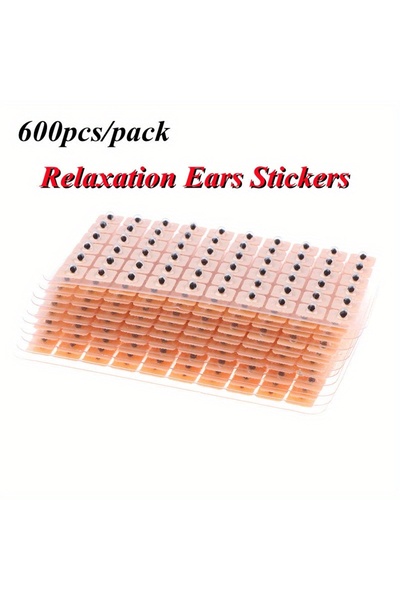 Choice1 DUTRIEUX 600PCS 600/1200PCS Relaxation Ear Stickers Therapy Needle Pa...