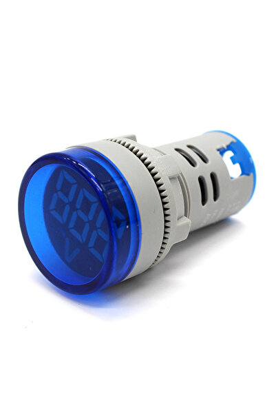 Choice3 Blue Mini LED Digital Display Voltmeter Alternating Current 60V-500V ...