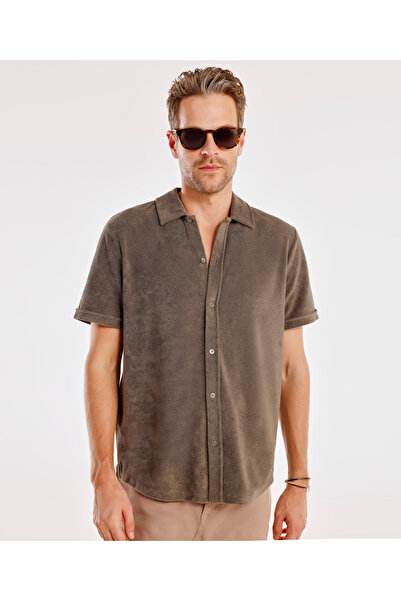 Yargıcı Short Sleeve Button T-Shirt