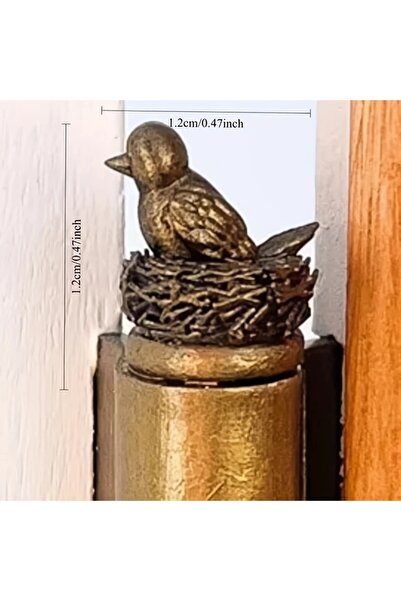 Choice6 Bird 1Pc Festival Decorations Bronze Door Hinges Animal Designs As We...