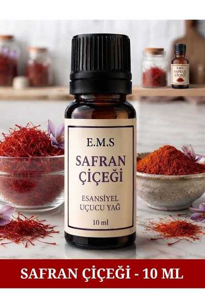 SAFRAN ÇİÇEĞİ Esansiyel Uçucu Yağ Buhurdanlık Yağı Difüzör Esansı Oda Kokusu Esansı MUM ESANSI 10 ML.