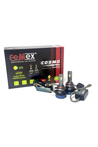 FEMEX Hyundai Elantra 6 Makyajlı 2018-2020 UZUN FAR LED AMPUL COSMO PLUS HB3 ...