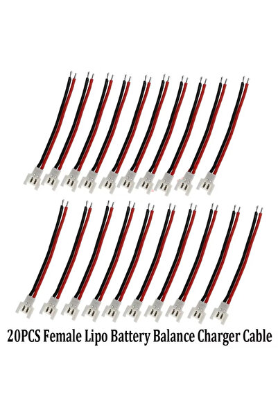Choice1 20PCS 51005 Female 10PCS 51005 1S Lipo Battery Balance Charger Cable ...