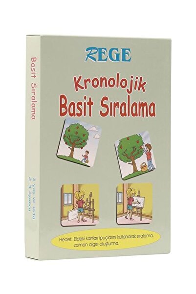 Kronolojik Basit Sıralama Kartları