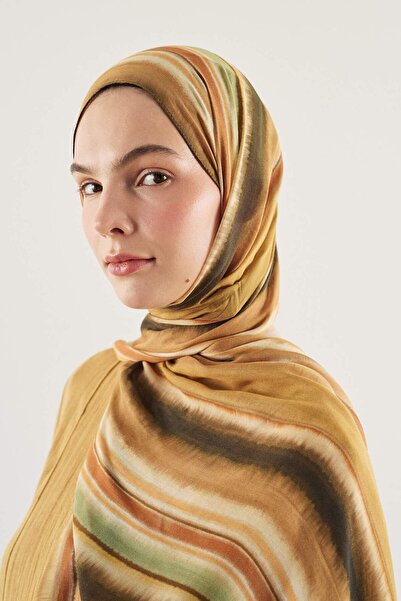 DeFacto Fresh Scarfs X DeFacto Sunset Batik Viskon Şal I1754AX26SM