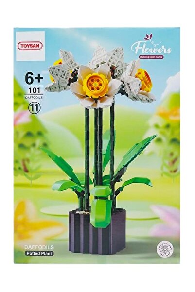 Toysan Flowers Daffodil Flower Building Block Set 838 Pieces 10111