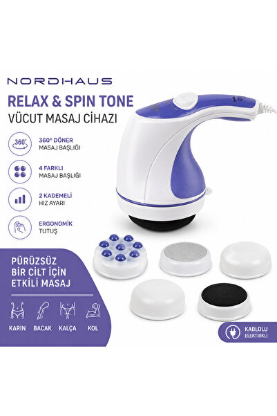 Tiffany Relax and Tone 4 başlıklı Masaj Aleti
