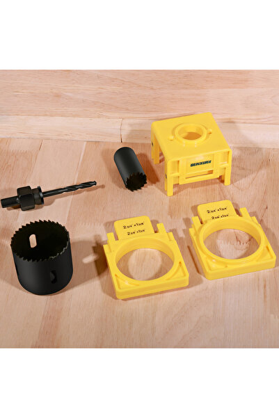 Choice 1PCS Geinxurn Door Lock Installation Kit - Carbon Steel Hole Saw Set w...
