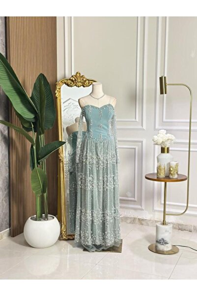vanus fashion 7276 - فستان سهرة طويل