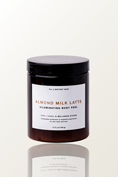 DeDe Candle & Wellness Studio Almond Milk Latte Aydınlatıcı Body Peeling | Bo...