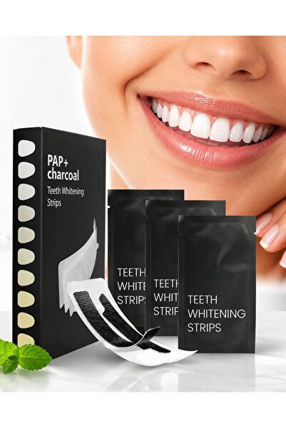 Zenorius Benzi pentru albirea dinților PAP+ Charcoal – efect rapid, albire vi...
