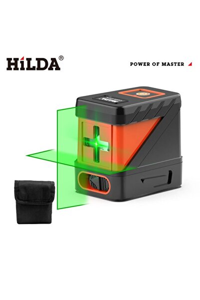 Choice3 HILDA LS177 HILDA 2 Lines Cross Line Laser Level Green Beam Self Leve...