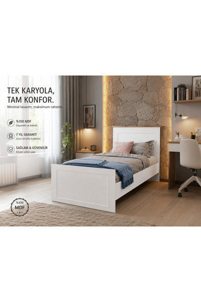 VENATTO Smart Karyola 100x200 (%100MDF)
