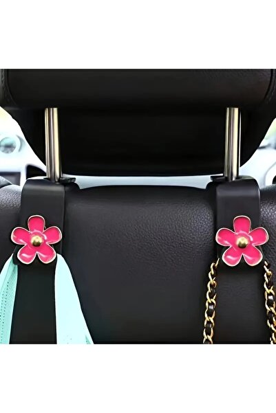 Choice 2pcs red 2pcs Universal Car Seat Headrest Hook For Auto Back Seat Stor...