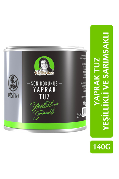 Efsina 140 gr Sarımsak Ve Yeşillikli Yaprak Tuz Refika'dan