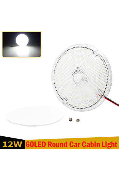 Choice Car interior Light 60LEDs Round Dome Light High Brightness Interior Li...