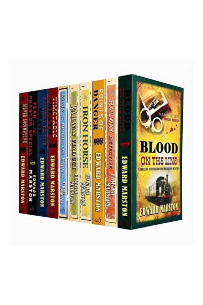 Allison & Busby Edward Marston Railway Detective Collection 10 Books Set