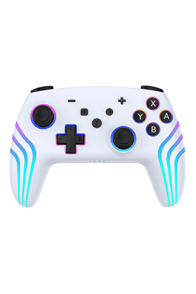 Choice White Wireless Controller SZ-933B for Nintendo Switch Lite with Six Ax...