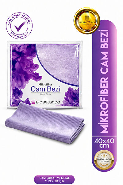 BioBellinda Mikrofiber Cam Bezi (40X40 CM)