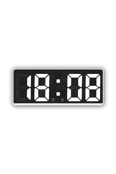 Choice WW Digital Alarm Clock Voice Control Teperature Snooze Night Mode Desk...