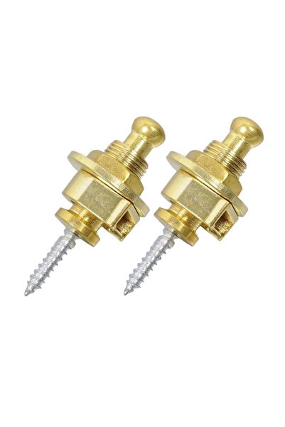 Choice1 Gold 2pcs Miwayer Guitar Strap Locks 2PCS Premium Alloy Metal Securit...