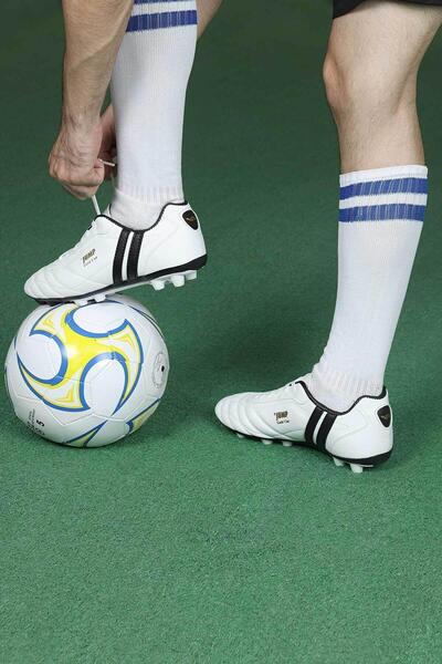Jump 13256 White Grass AstroTurf Cleats Football Shoes